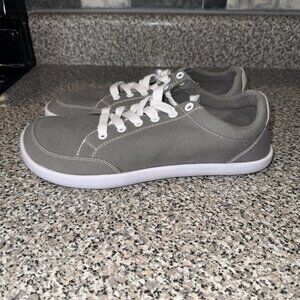 Splay Shoes Men 10 Women 12 Gray Freestyle Minimalist Barefoot Canvas Comfort
